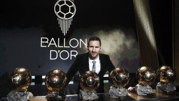 Messi venía de lograr su sexto Balón de Oro.