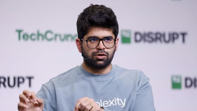Gracias a Perplexity AI, Aravind Srinivas se convirtió en el multimillonario más joven de India. Foto: TechCrunch.