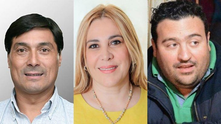 Miguel Ansaloni, Beatriz &Aacute;vila y Antonio Carambia.
