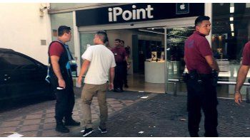 Tiroteo cerca del Alto Palermo tras intento de robo a un local de electrónicos