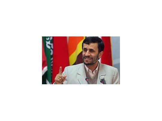 El presidente iraní, Mahmud Ahmadineyad.