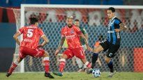 Se le escapó. Argentinos Juniors ganaba en Uruguay pero terminó cediendo dos puntos frente a Liverpool.