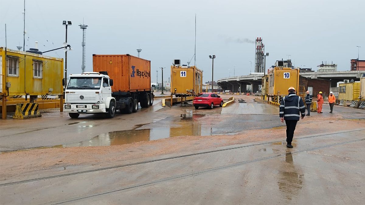 The ANP invested US$10M to expedite the entry of trucks to the Port of Montevideo