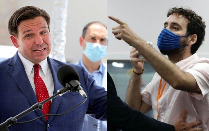 Thomas Kennedy se enfureció con Ron DeSantis