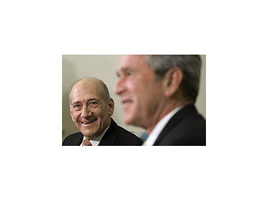 Bush y Olmert advirtieron sobre la amenaza que representa Irán