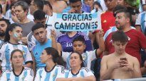 el reencuentro de la seleccion con su publico: todas las fotos de un dia inolvidable