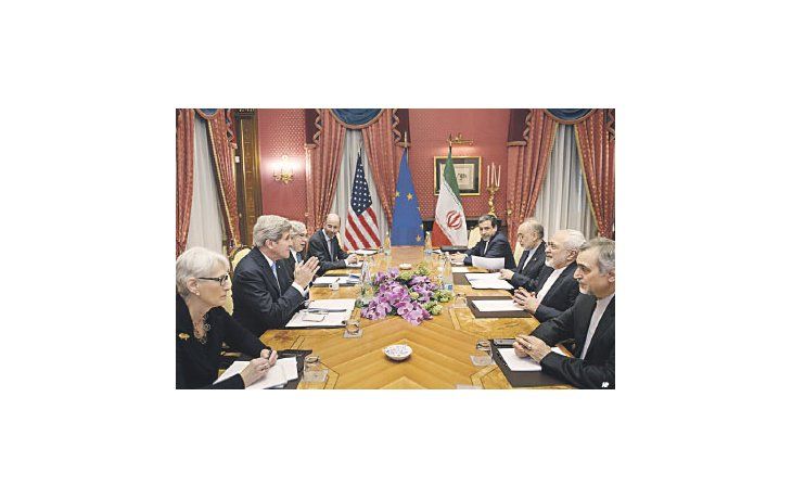 ámbito.com | John Kerry y Mohamed Yavad Zarif, jefes de las diplomacias de Estados Unidos e Irán, encabezaron ayer las negociaciones en Lausana, Suiza, sobre el plan nuclear de Teherán. La posibilidad de un acuerdo es concreta, afirman allí.