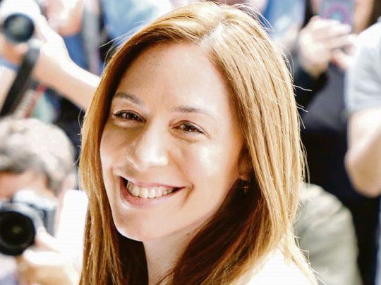 María Eugenia Vidal vivió un momento incómodo en el teatro El Picadero el miécoles por la noche.