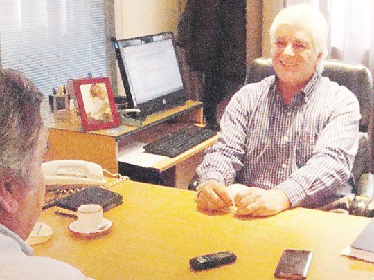 candidato. El doctor José Luis Serpa en charla con Ámbito Financiero de cara a las próximas elecciones en el Cpcecaba.