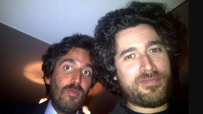 Alejandro Cohn y su hermano el director Mariano.