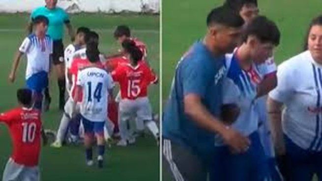 Batalla campal en un partido juvenil en Santiago del Estero