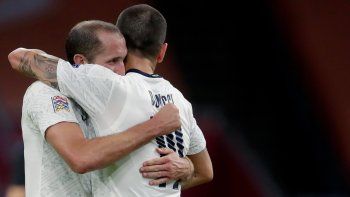 Italia le ganó como visitante a los Países Bajos en la Liga de las Naciones.
