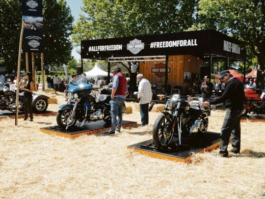 Presencia. Harley-Davidson Buenos Aires volverá participar de otra edición de Autoclásica, con su stand de 250 metros cuadrados.