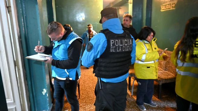 La Policía de la Ciudad llevó a cabo el operativo en el barrio de San Telmo.