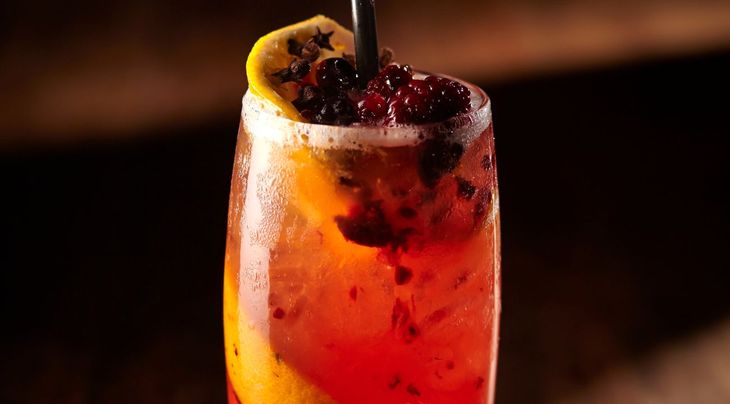 Ruby Berry drink at Pizza Cero. Ruby Berry drink at Pizza Cero.