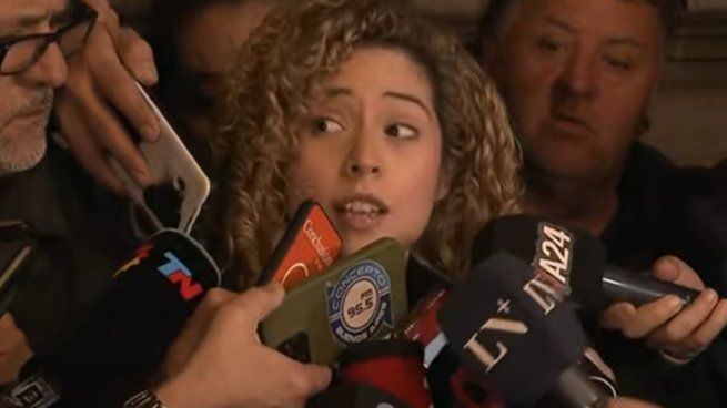 Lourdes Arrieta contra el video de Javier Milei.