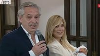 Alberto Fernández y Fabiola Yañez agradecieron los mensajes de cariño  