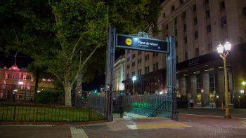 La estación Plaza de Mayo estará cerrada por seis meses.&nbsp;