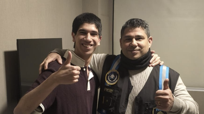 Román Coronel fue encontrado en buen estado de salud el martes por la noche en un hotel de Belgrano.