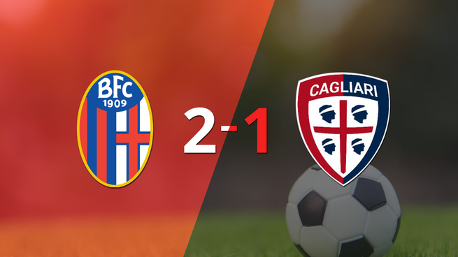 Cagliari cayó 2-1 en su visita a Bologna