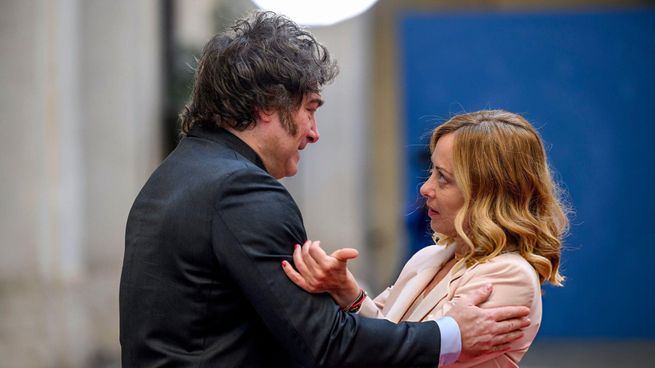 Milei y Meloni reafirmaron su alineamiento en temas internacionales y participaron en la firma de un acuerdo estratégico entre YPF y la italiana ENI.