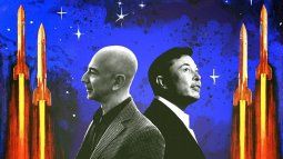Jeff Bezo and Elon Musk starred in an unprecedented space race. Jeff Bezo and Elon Musk starred in an unprecedented space race.