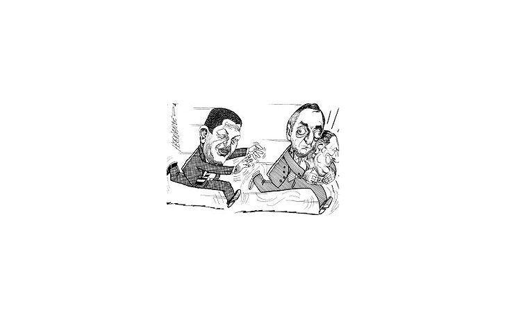 ámbito.com | Hugo Chávez, Néstor Kirchner y Juan D. Perón