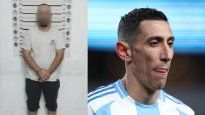Chofer que participó de la amenaza a Di Maria.