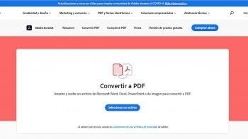 El sitio PDF.new permite grear de manera gratuita un archivo PDF por día.