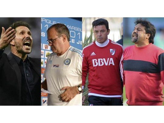 Simeone goza de la mayor aceptación. Bielsa, Gallardo y Caruso Lombardi, entre los más nombrados.