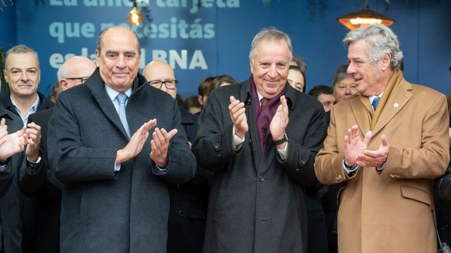 Guillermo Francos, en la inauguración de la Exposición Rural.&nbsp;