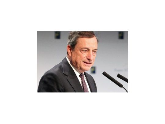 Mario Draghi, titular del BCE.