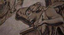 La cara del fresco apareció en la iglesia de San Lorenzo in Lucina.