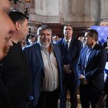 José Mayans mantuvo un tenso cruce con Patricia Bullrich. José Mayans mantuvo un tenso cruce con Patricia Bullrich.