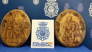 Se trata de pinturas del siglo XVII. Se trata de pinturas del siglo XVII.