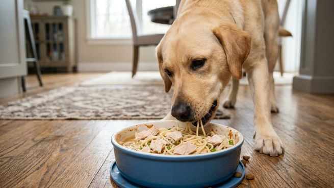 La tendencia de sumar fideos a la dieta de los perros genera dudas entre especialistas.