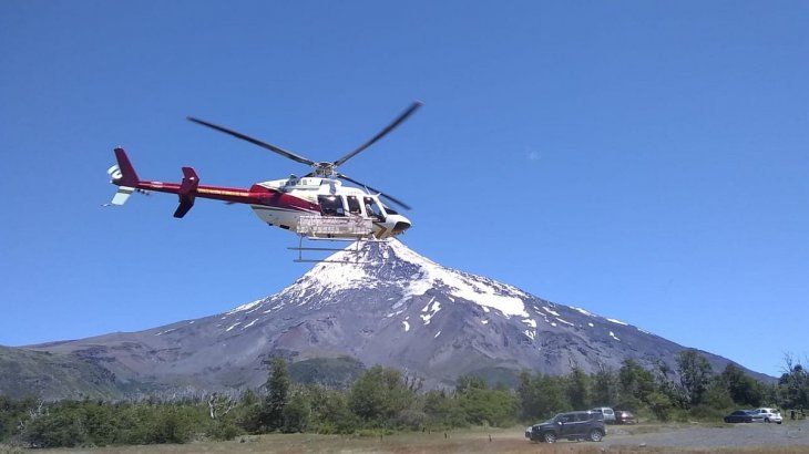 La asistencia de los helicópteros fue vital para concretar los operativos.