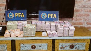 secuestro. La Justicia secuestró dinero en efectivo y detectó los lugares donde se refinaba el petróleo robado.