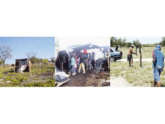 Decenas de grupos familiares avanzan sobre terrenos loteados. Vecinos tambien denuncian inacción del Estado.