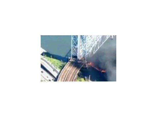 El puente ferroviario une los barrios neoyorquinos de Harlem y Manhattan.