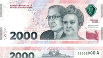 El billete de 2.000 pesos que se puede vender por 80.000 por un error de impresión.