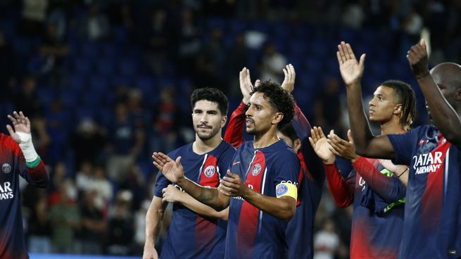 El campeón PSG no pudo con Loriente en el inicio de la Ligue 1.