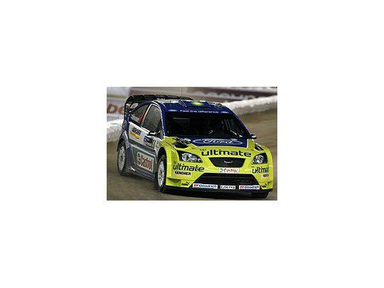 El finlandés Mikko Hirvonen picó en punta en el Rally Argentina 2007