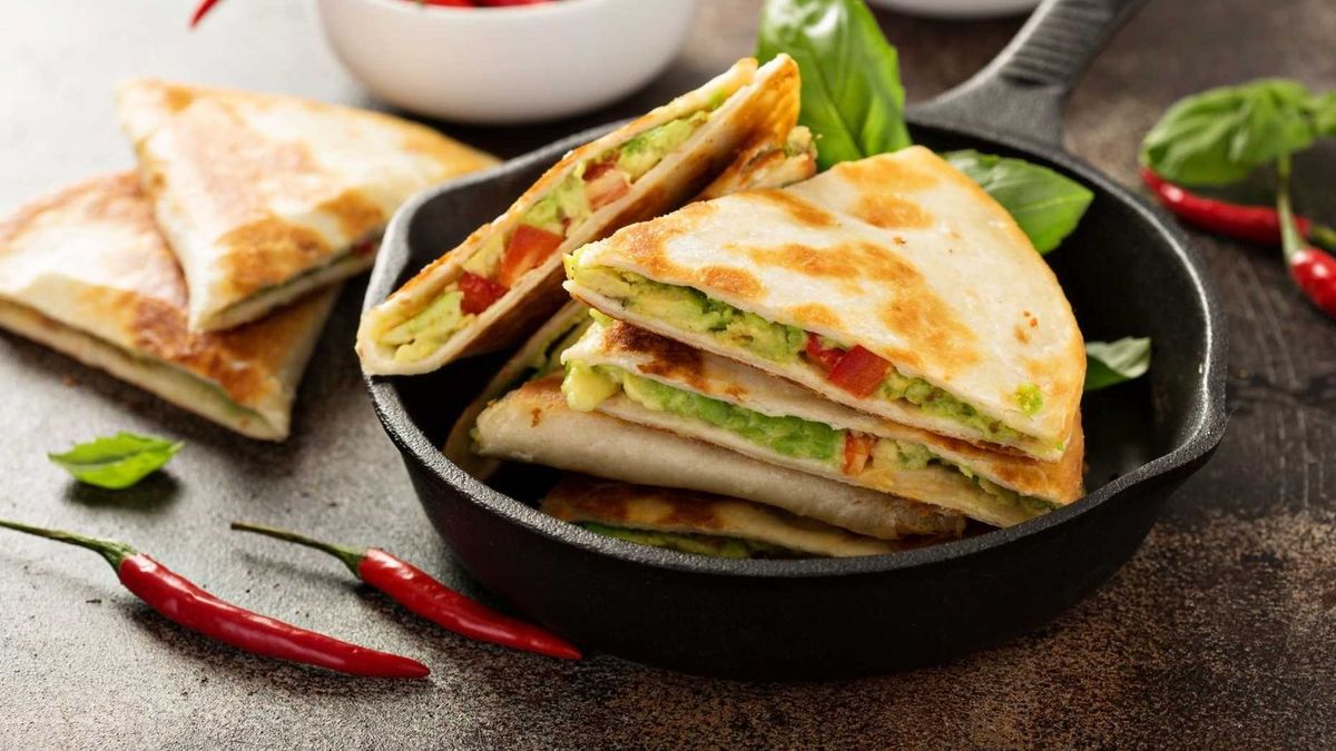 Ideal for spring: how to prepare quesadillas with avocado