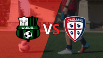 cagliari fue superior y vencio por dos goles a sassuolo en el estadio mapei stdm. citta del tricolore