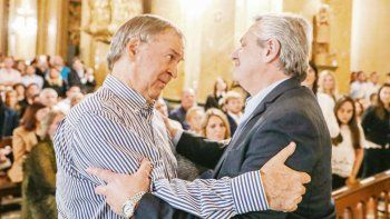 Juan Schiaretti y Alberto Fern&aacute;ndez&nbsp;.