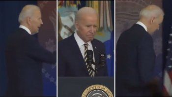 Joe Biden dio&nbsp;un discurso ante veteranos de guerra&nbsp;