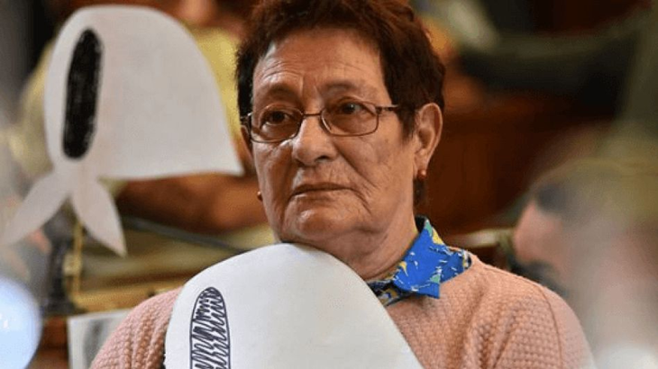 Carmen Ledda Barreiro tenía 88 años y falleció sin encontrar a su nieto. Carmen Ledda Barreiro tenía 88 años y falleció sin encontrar a su nieto.