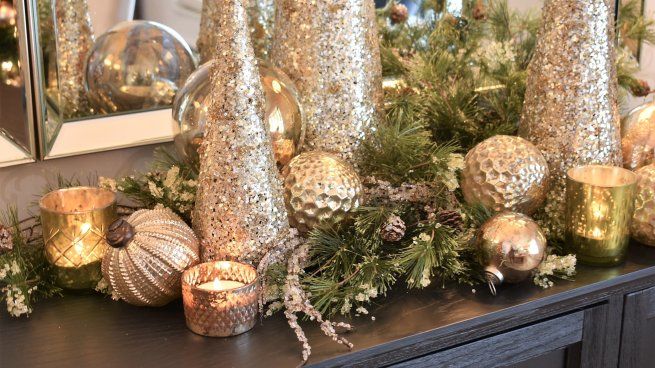 El dorado es el mejor color para la Navidad, por su significado.