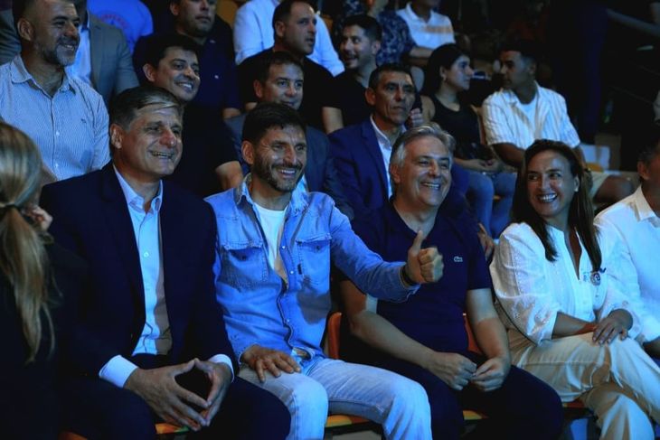 Maximiliano Pullaro y Martín Llaryora se mostraron juntos en Cosquín. Maximiliano Pullaro y Martín Llaryora se mostraron juntos en Cosquín.